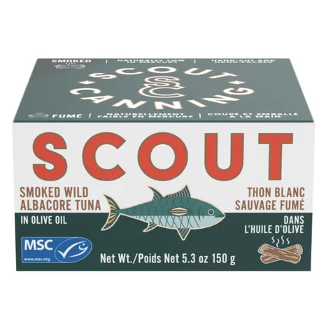 Smoked Wild Albacore Tuna | Scout Canning