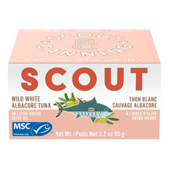 Wild White Albacore Tuna in Extra Virgin Olive Oil | Scout Canning