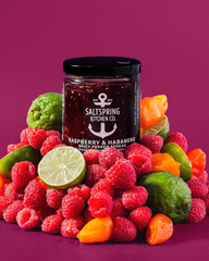 Raspberry & Habanero Spicy Pepper Spread | Saltspring Kitchen Co.