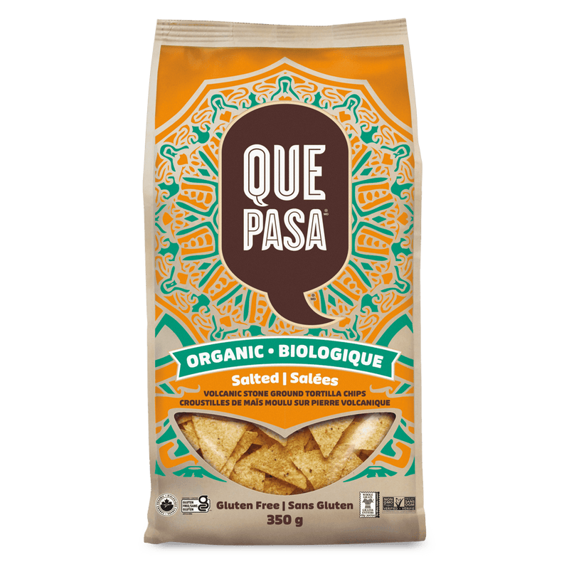 Organic Salted Tortilla Chips | Que Pasa