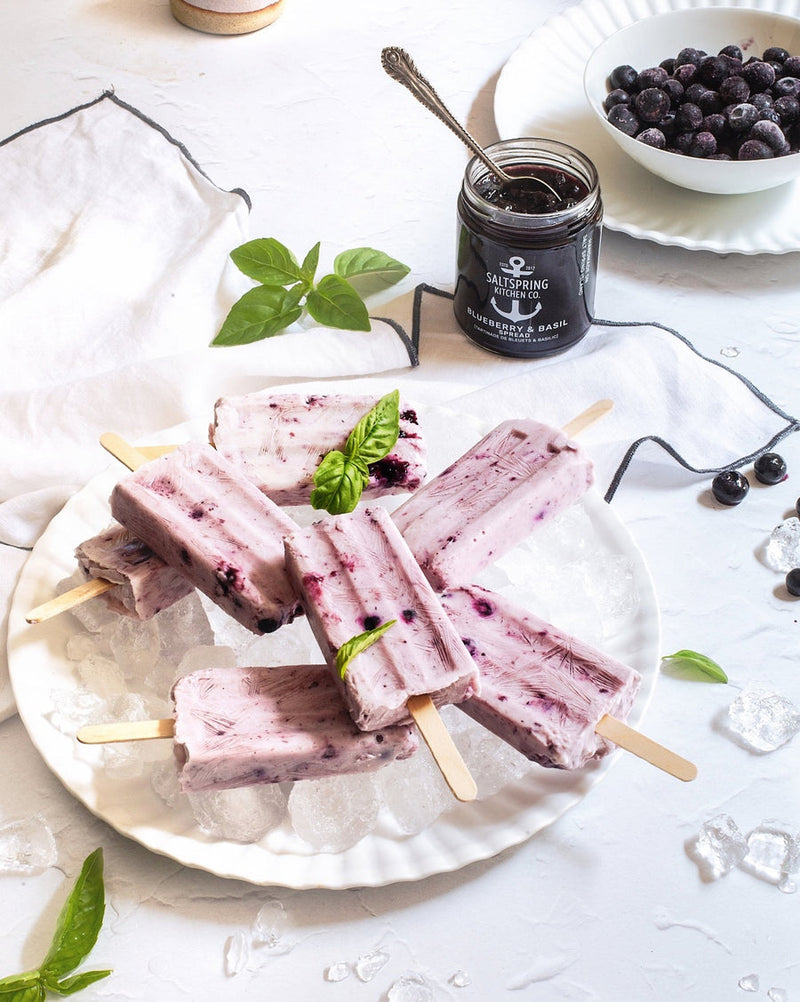 Blueberry & Basil Spread | Saltspring Kitchen Co.