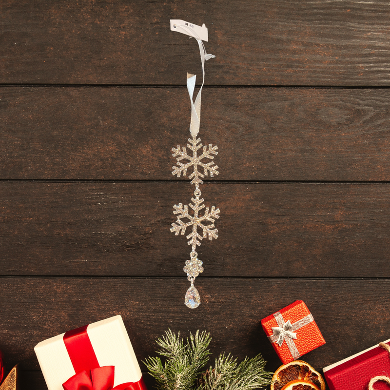 3-Tiered Snowflake Ornament