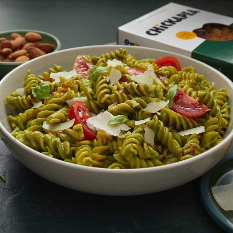 Organic Pasta Spirals | Chickapea Pasta