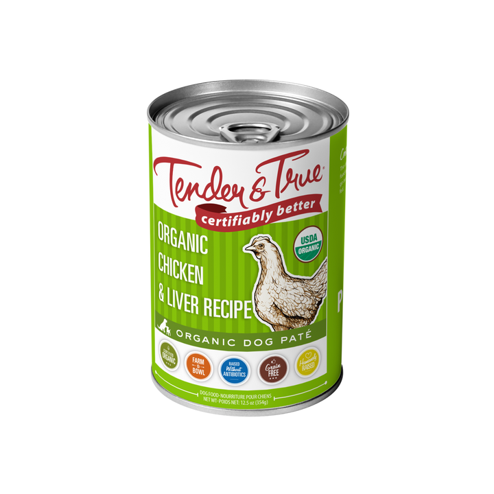 Organic Chicken & Liver Dog Food | Tender & True