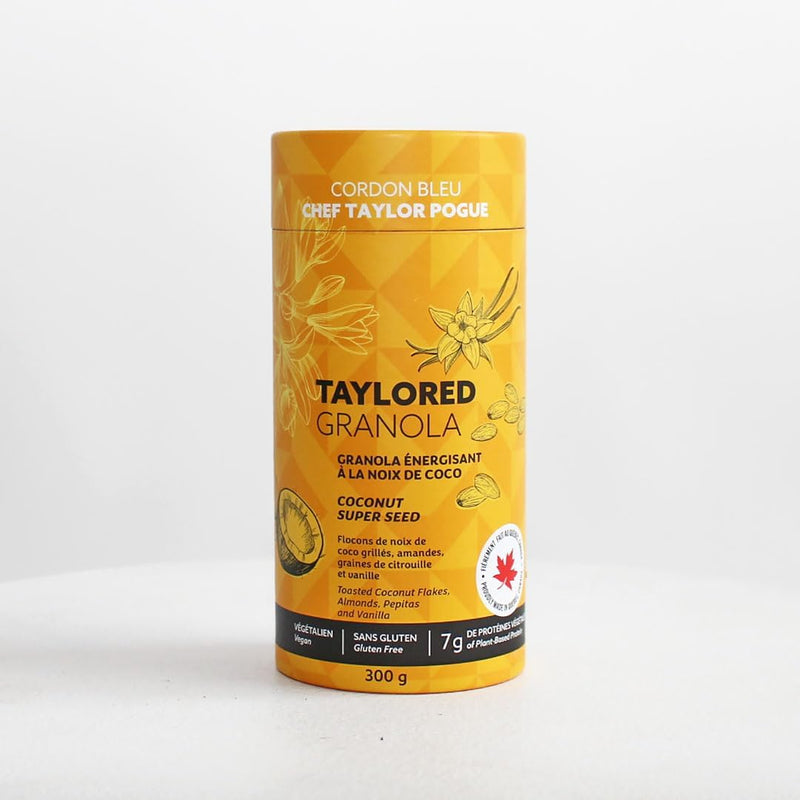 Super Seed Coconut Granola | Taylored Granola