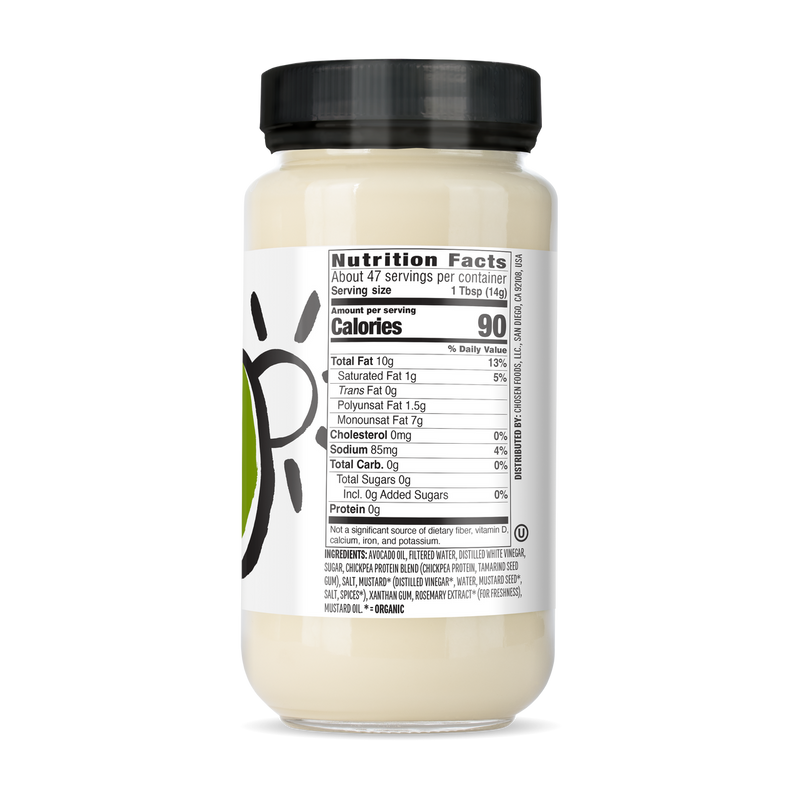 Vegan Avocado Oil Mayo | Chosen Foods