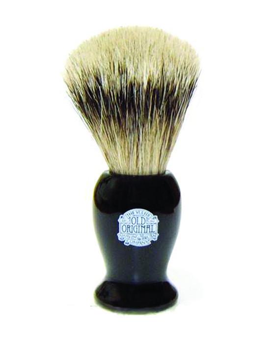 Super Badger Shaving Brush, Medium Black Handle | Progress Vulfix