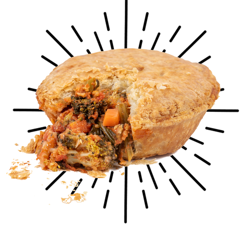 Veg-ilicious Savoury Pie | The Pie Commission