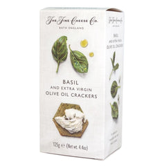 Basil & Extra Virgin Olive Oil Crackers | The Fine Cheese Co.