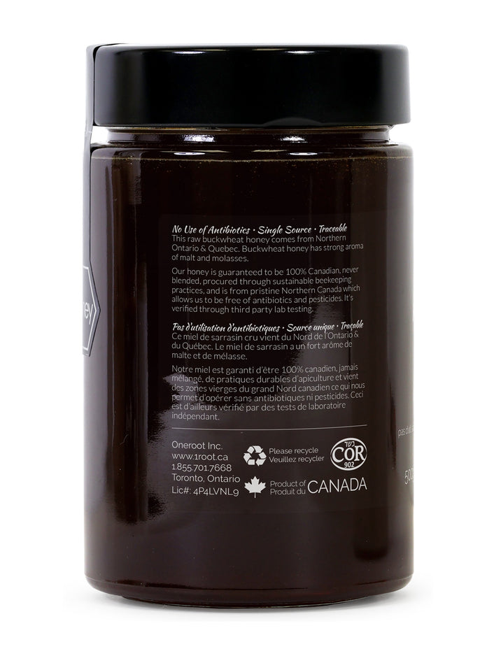 Natural Raw Buckwheat Honey | OneRoot