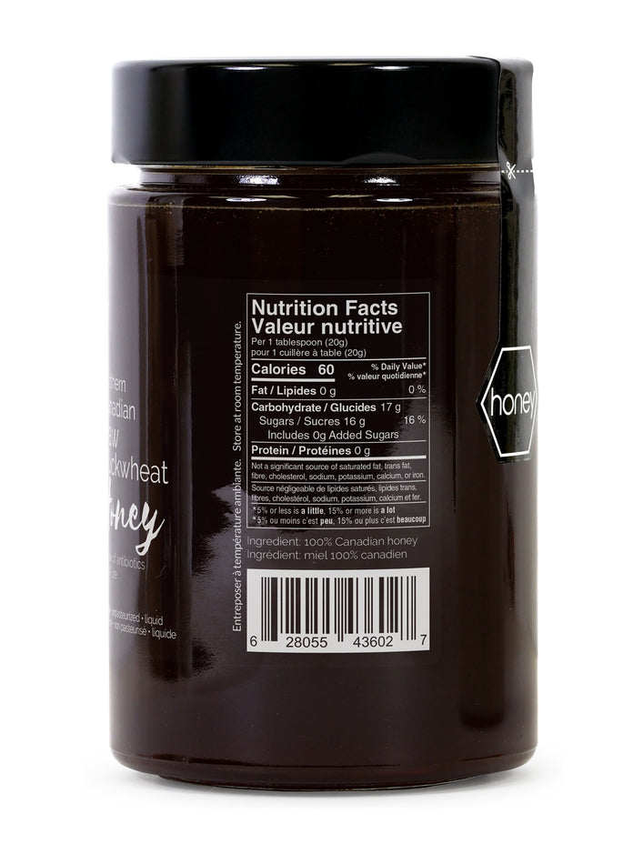 Natural Raw Buckwheat Honey | OneRoot