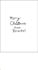 Toronto Christmas Streetcar Greeting Card | Wendy Tancock