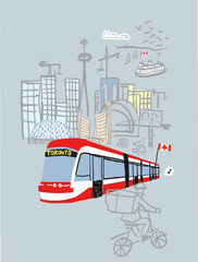 Streetcar Greeting Card | Wendy Tancock