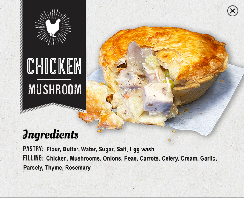 Chicken Mushroom Pot Pie | The Pie Commission