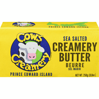 Sea Salted Butter | COWS Creamery