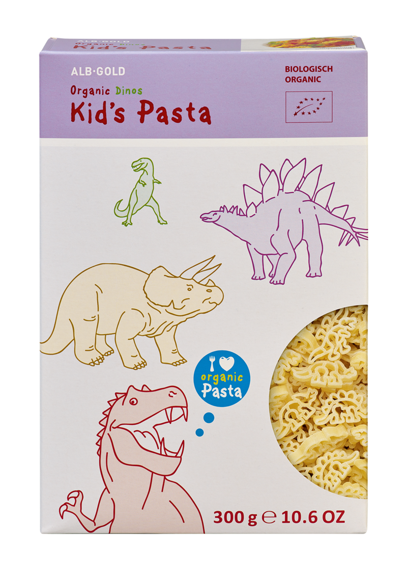 Organic Dino Kid's Pasta | ALB-GOLD