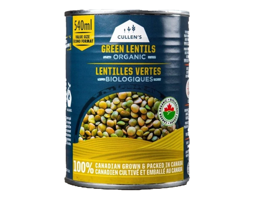 Organic Green Lentils | Cullen's Foods