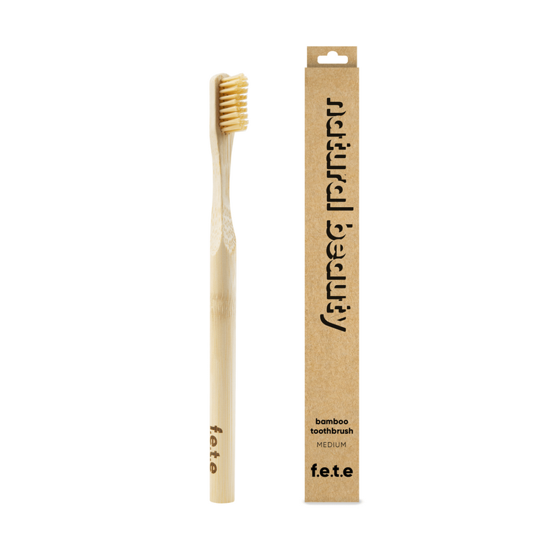 Medium Bamboo Toothbrush | F.E.T.E.