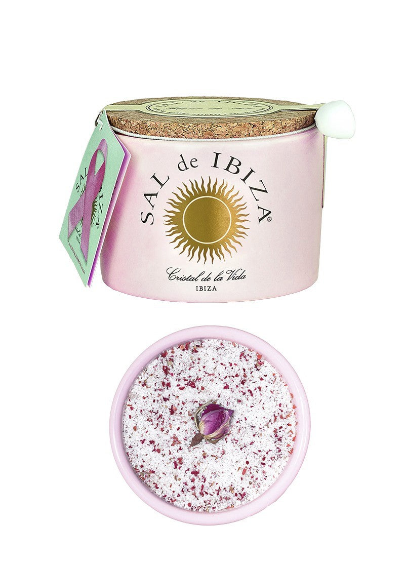 Fleur de Sel with Rose Petals and Rose Essence | Sal de Ibiza