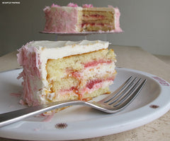 Vanilla Cherry Blossom Cake | Dufflet Pastries