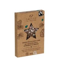 Fairtrade Mini Milk Chocolate, Crisped Rice & Candy Cane Bar | Galerie Au Chocolat