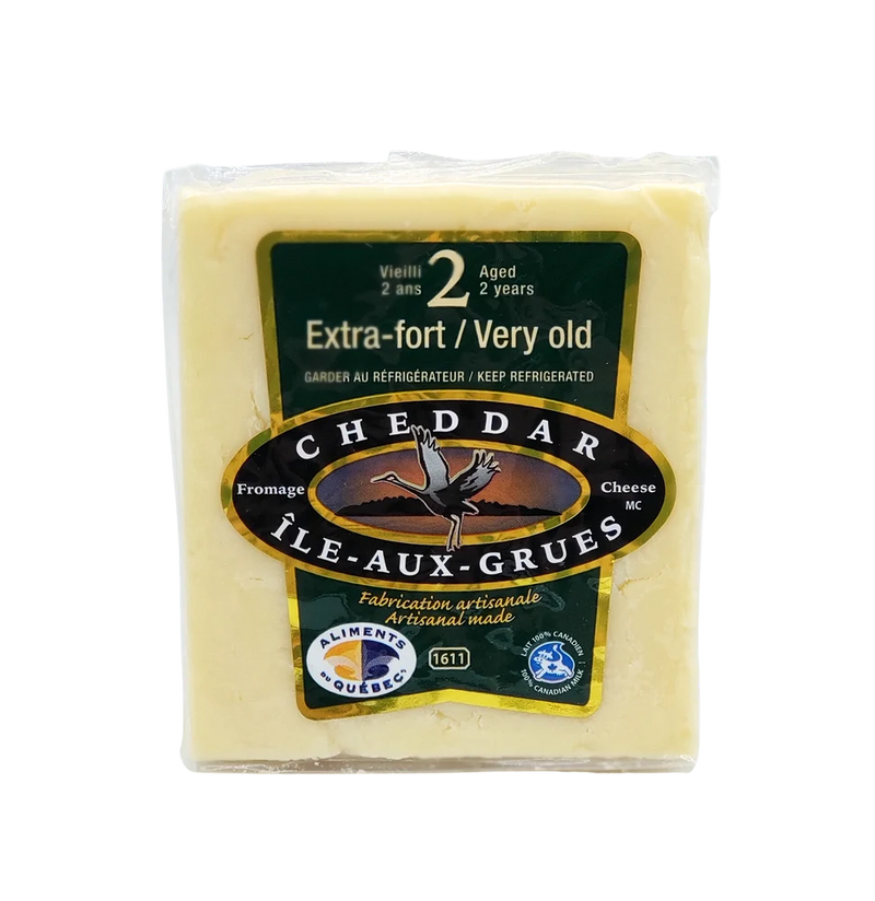 2-Year Unpasteurized Cheddar | Ile-aux-grues