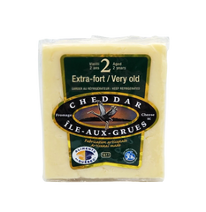 2-Year Unpasteurized Cheddar | Ile-aux-grues