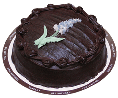 Chocolate Fudge Hyacinth Cake | Dufflet Pastries