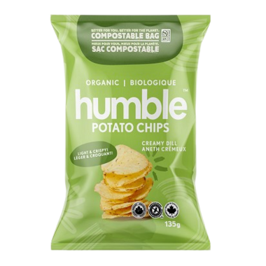 Creamy Dill Potato Chips | Humble Chips