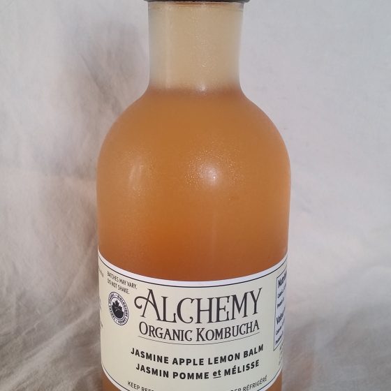 Jasmine Apple Lemon Balm Kombucha | Alchemy Pickle Co.