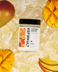 Probiotic Coconut Kefir Yogurt - Mango (359ml) | Kefirkult