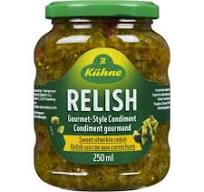 Sweet Gherkin Relish | Kuhne