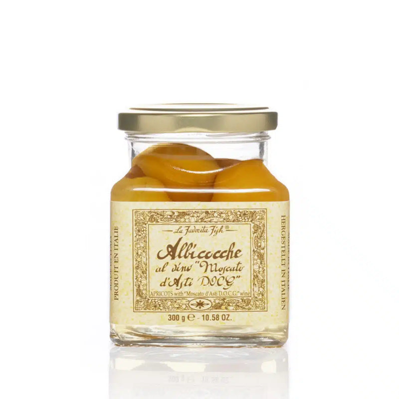 Apricots with “Moscato d’Asti D.O.C.G.” Wine | La Favorita