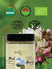 Organic Raw Wildflower Honey | OneRoot
