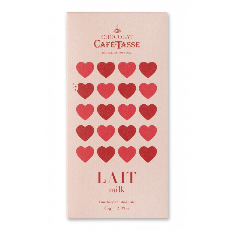 Milk Chocolate Love Bar | Café Tasse