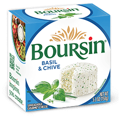 Basil & Chive Gourmet Cheese | Boursin