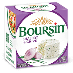 Shallot & Chive Gourmet Cheese | Boursin