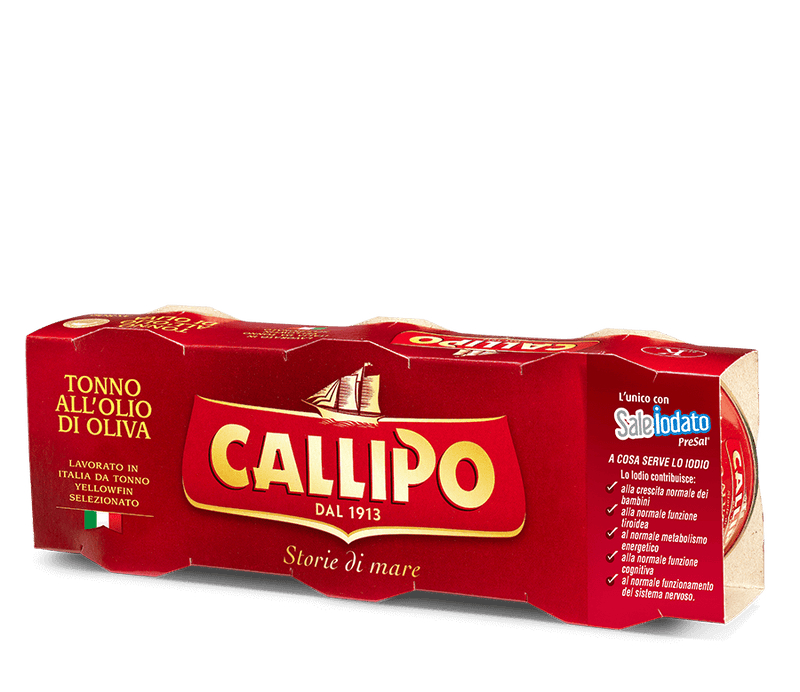 Solid Light Tuna in Olive Oil | Callipo