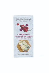 Cranberry, Sour Cherry and Extra Virgin Olive Oil Crackers | The Fine Cheese Co.