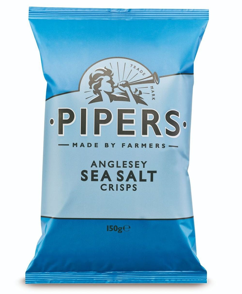 Anglesey Sea Salt Crisps | Pipers Crisps