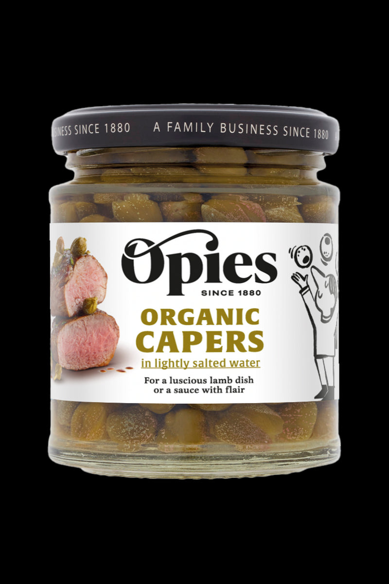 Organic Capers in Brine | Opies