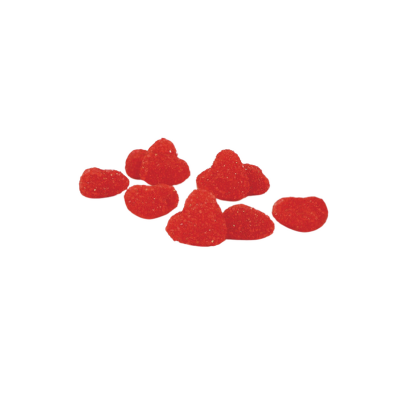 Valentine Cinnamon Sanded Hearts (250g)