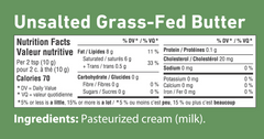 Unsalted Grass-Fed Butter | Savor