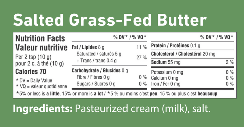 Salted Grass-Fed Butter | Savor
