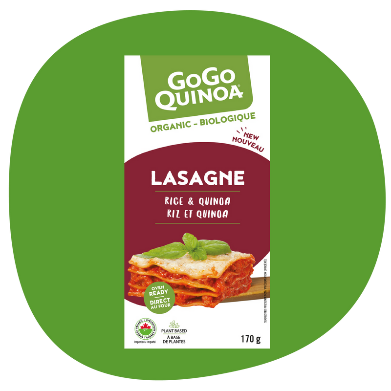 Oven Ready Lasagna | GoGo Quinoa