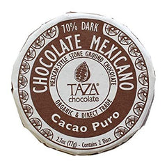 2-Pack Chocolate Discs | Taza Chocolates