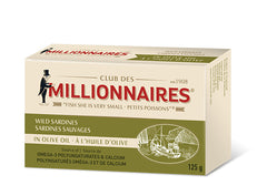 Sardines in Olive Oil | Club des Millionaires
