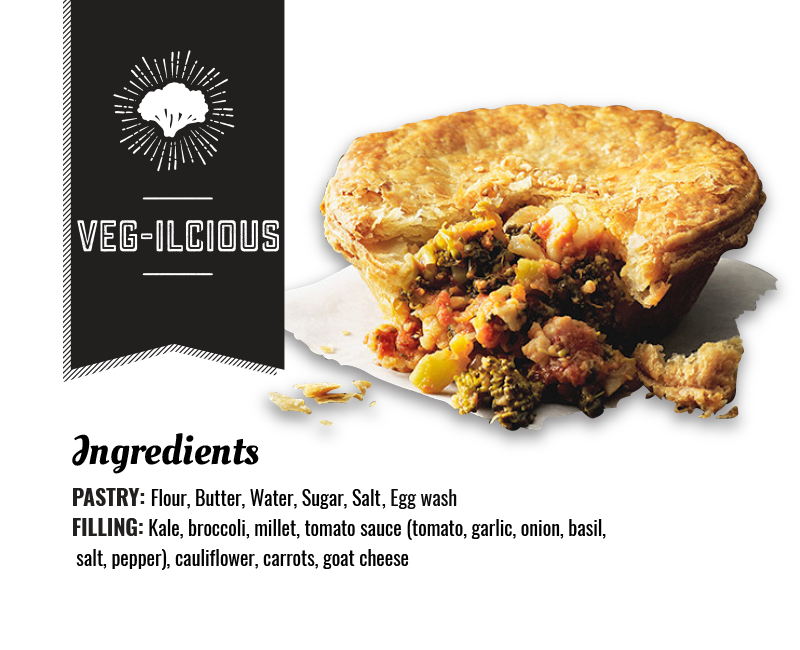 Veg-ilicious Savoury Pie | The Pie Commission