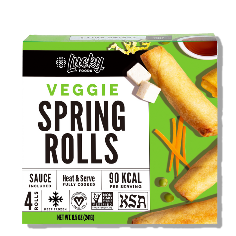 Veggie Spring Rolls | Lucky Foods