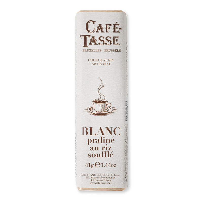 Authentic Belgian Chocolate Bar | Cafe Tasse
